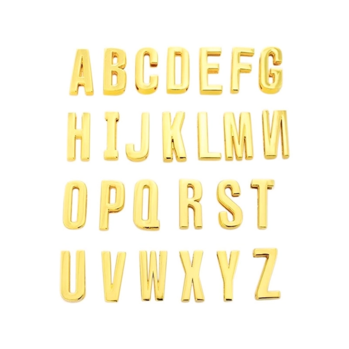 Gemelli Gold Slide On Initials