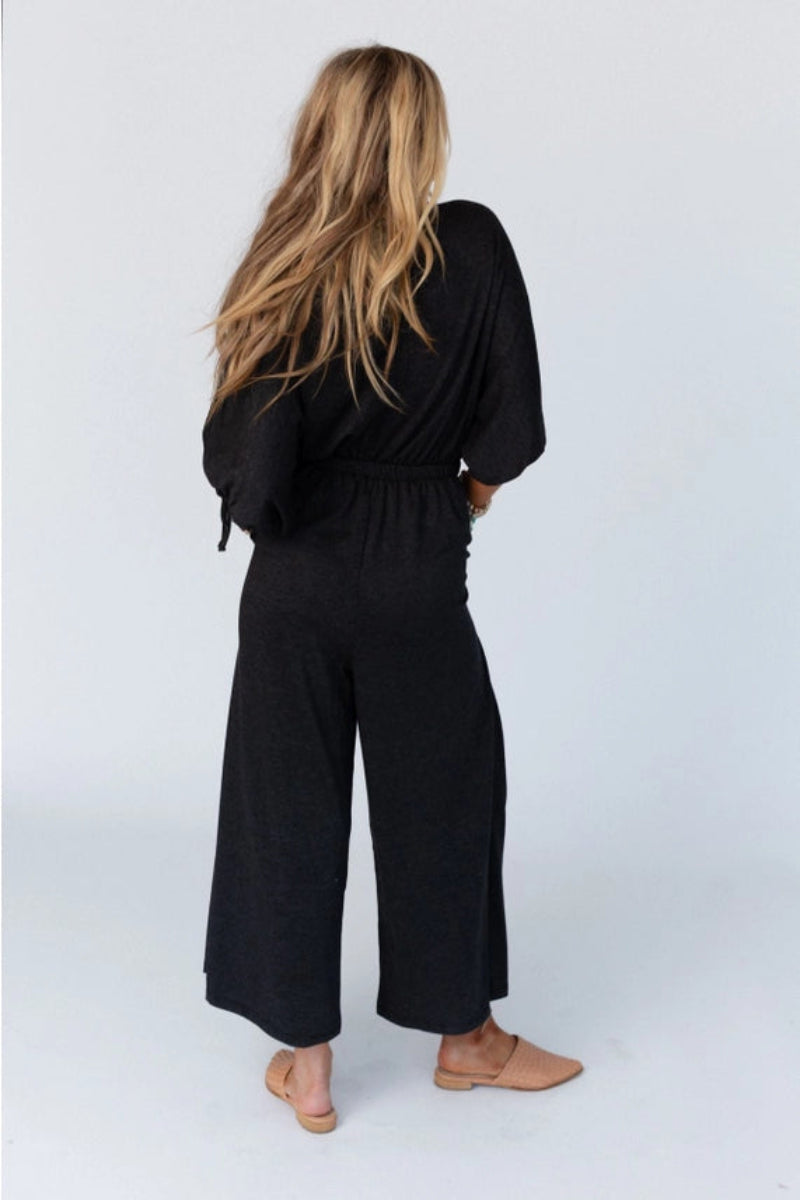 Three Bird Nest Wide Leg Jumpsuit