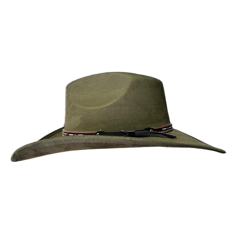 American Hat Makers Ace High Faux Suede Cowboy Hat