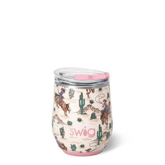 Giddy Up Stemless Wine Cup 12oz