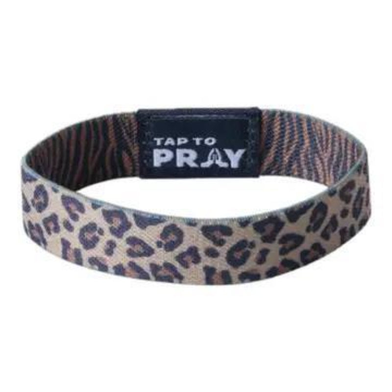 Versible Tap To Pray® Wristband – Safari Leopard 