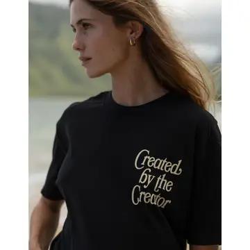 Elevated Faith Created by the Creator Unisex Tee
