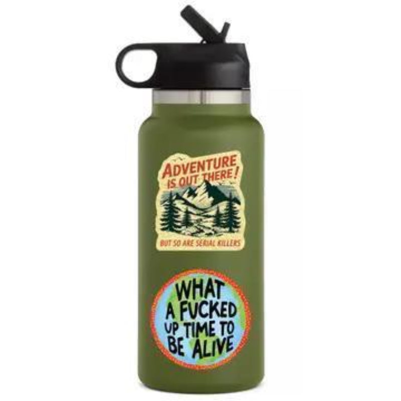 Juju and Moxie Funny Outdoors Hiking Nature High Quality Vinyl Sticker