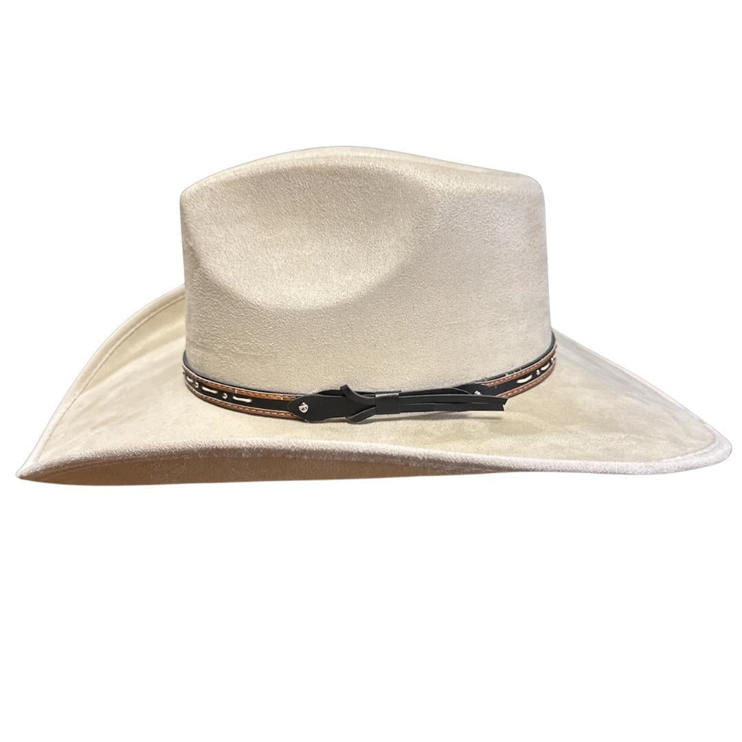 American Hat Makers Ace High Faux Suede Cowboy Hat