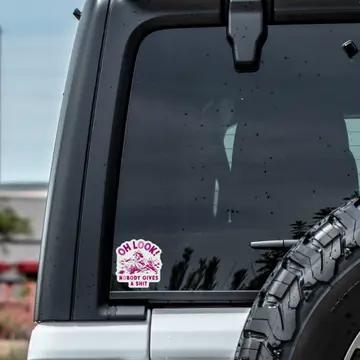Juju and Moxie Cowgirl Nature Sh*t Sticker