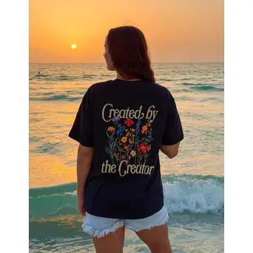 Elevated Faith Created by the Creator Unisex Tee