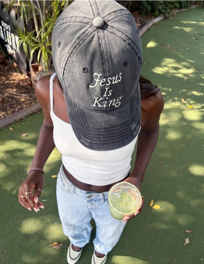 Elevated Faith Jesus Is King Hat