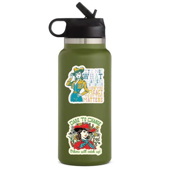 Juju and Moxie Cowgirl Dare to Change Sticker