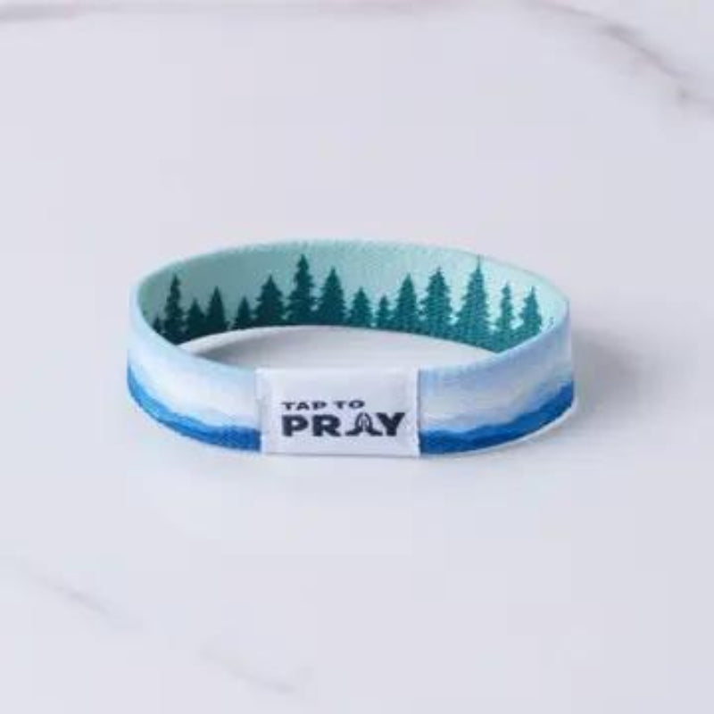 Versible Tap To Pray™ Wristbands - Mountains & Forests