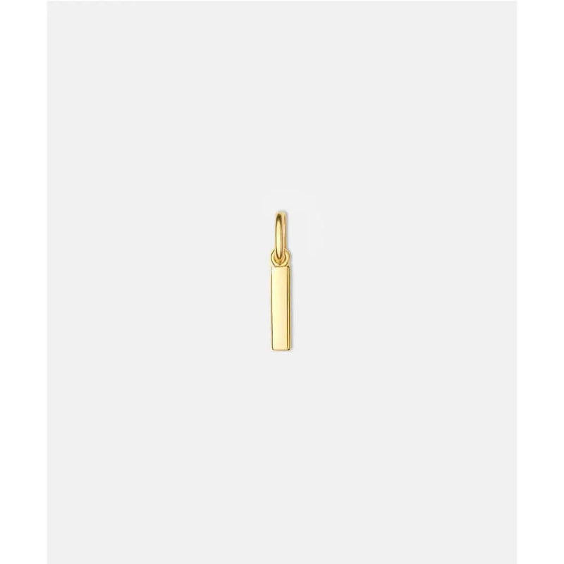 Gigi Pip Letter Hat Charm - Gold