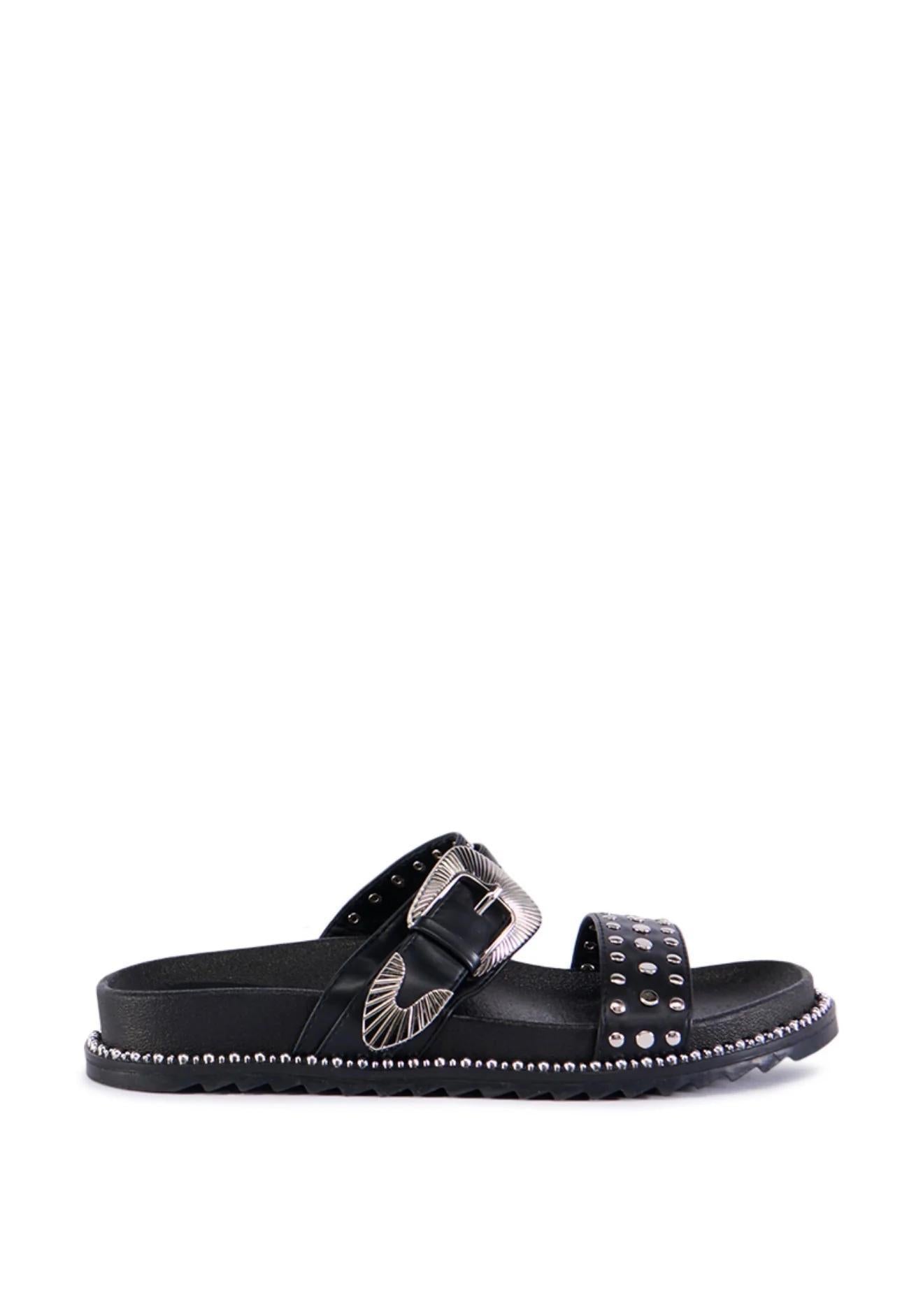 Azalea Wang Pallas Western Flat Sandal