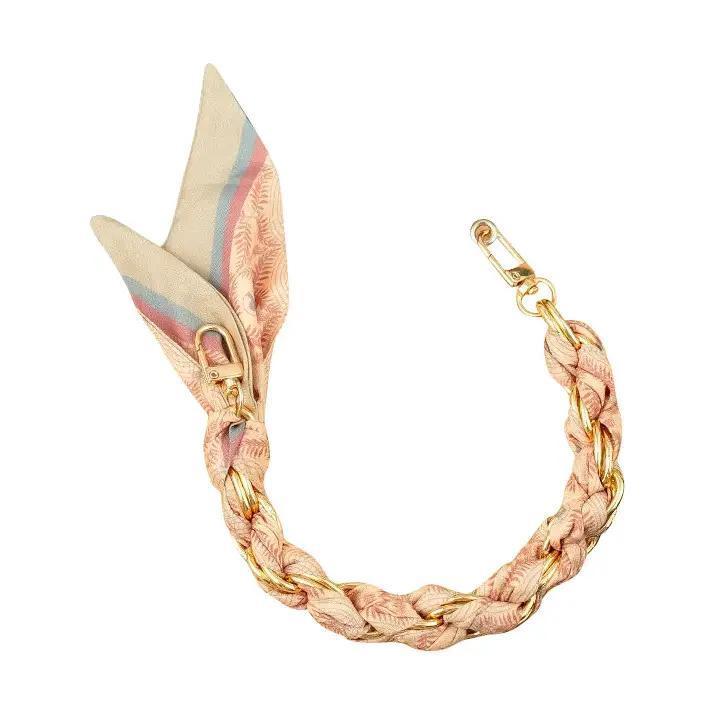 Gemelli Gold Phone Chain with Scarf