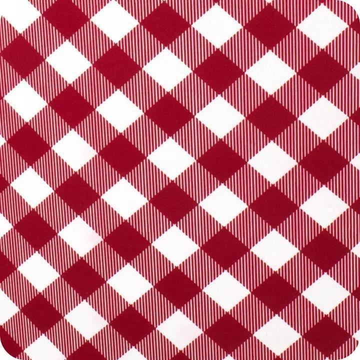 Gameday Gingham Iced Cup Coolie Crimson, Small