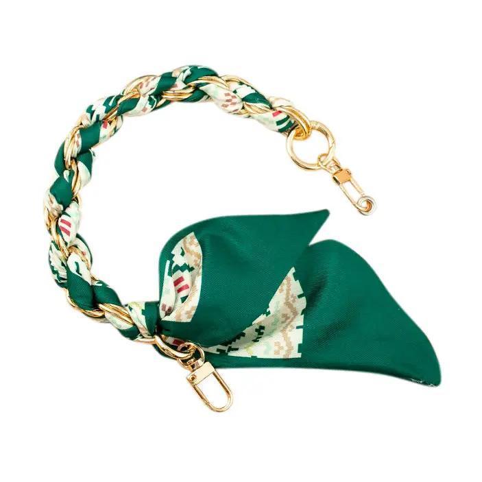 Gemelli Gold Phone Chain with Scarf