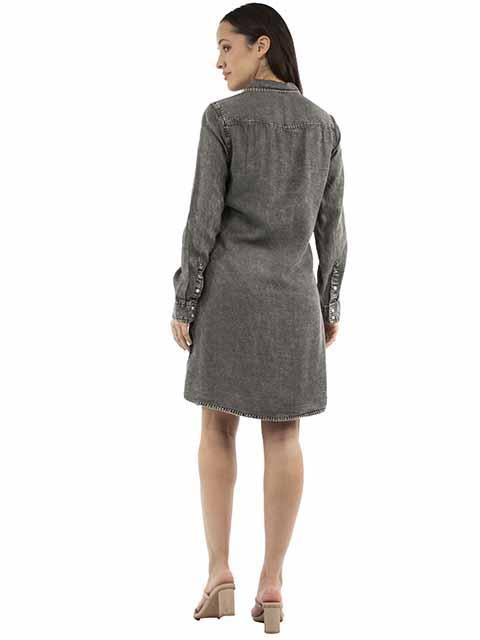 Denim Mineral Wash Dress