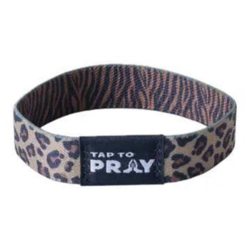 Versible Tap To Pray® Wristband – Safari Leopard 