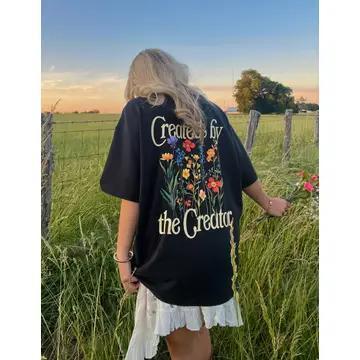 Elevated Faith Created by the Creator Unisex Tee