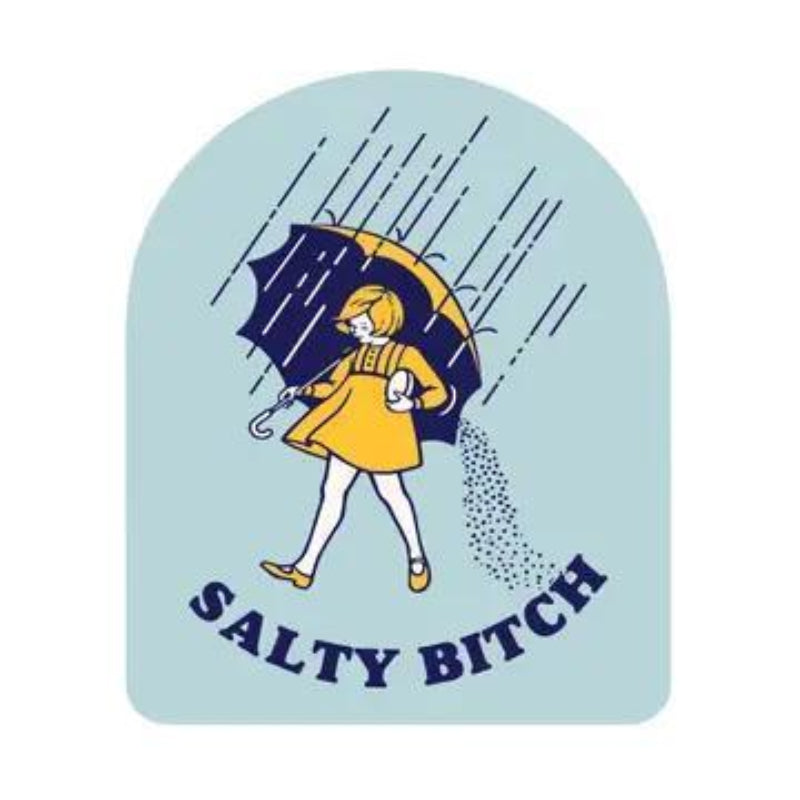 Juju and Moxie Salty Bitch Vinyl Sticker