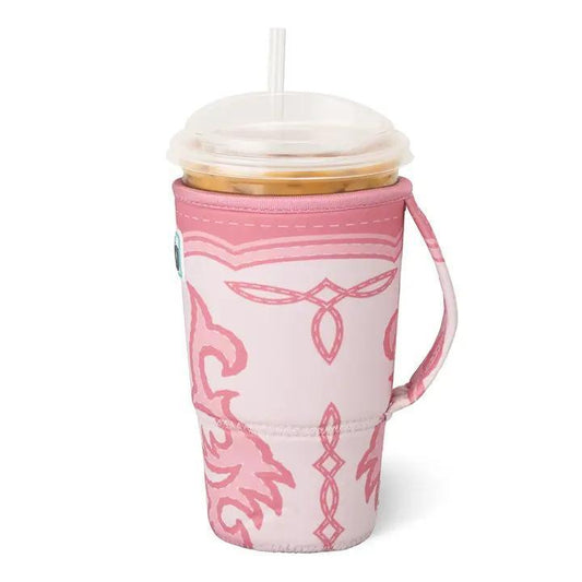 Boot Scootin' Iced Cup Coolie Pink, Large