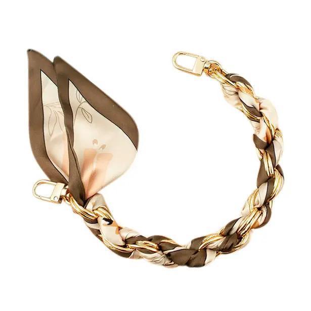Gemelli Gold Phone Chain with Scarf