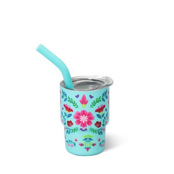 Swig Flora Azul Swig Shot 2oz