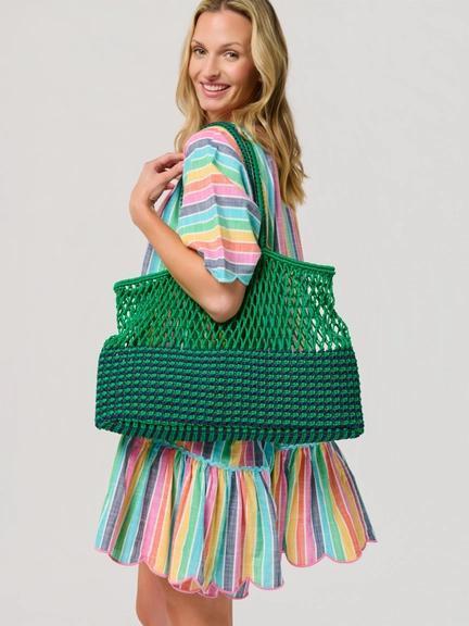 BRAZILIANA TOTE GREEN