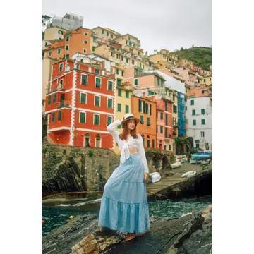 Maxi Denim Skirt