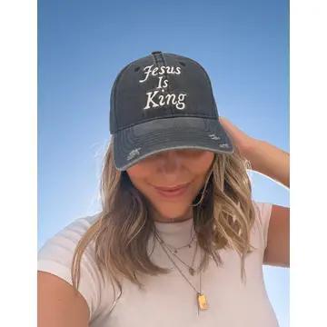 Elevated Faith Jesus Is King Hat