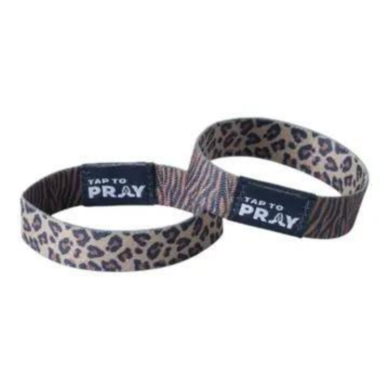 Versible Tap To Pray® Wristband – Safari Leopard 