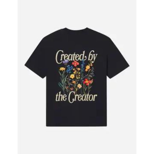 Elevated Faith Created By The Creator Unisex Tee - Back View