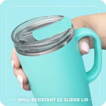 Boot Scootin' Travel Mug Turquoise, 22oz