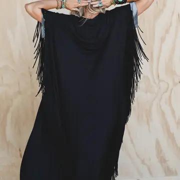 Three Bird Nest Western Duster Kimono – Oat