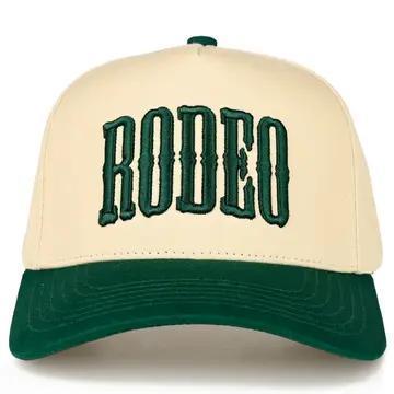 Rodeo Embroidered Snapback Trucker Hat