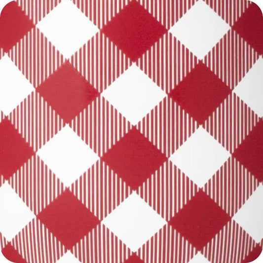 Gameday Gingham Mega Mug Crimson, 40oz