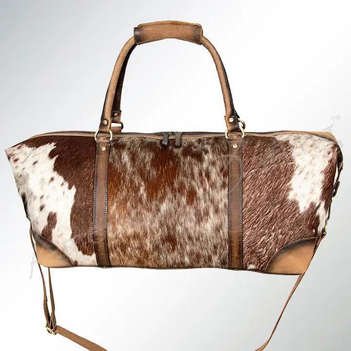 American Darling Duffel Bag – Hair-On Genuine Western Leather