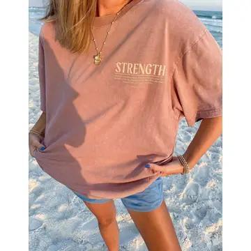 Elevated Faith Strength Unisex Tee