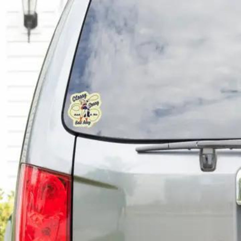 Juju and Moxie Sassy Swear Cowgirl Western High Quality Vinyl Sticker