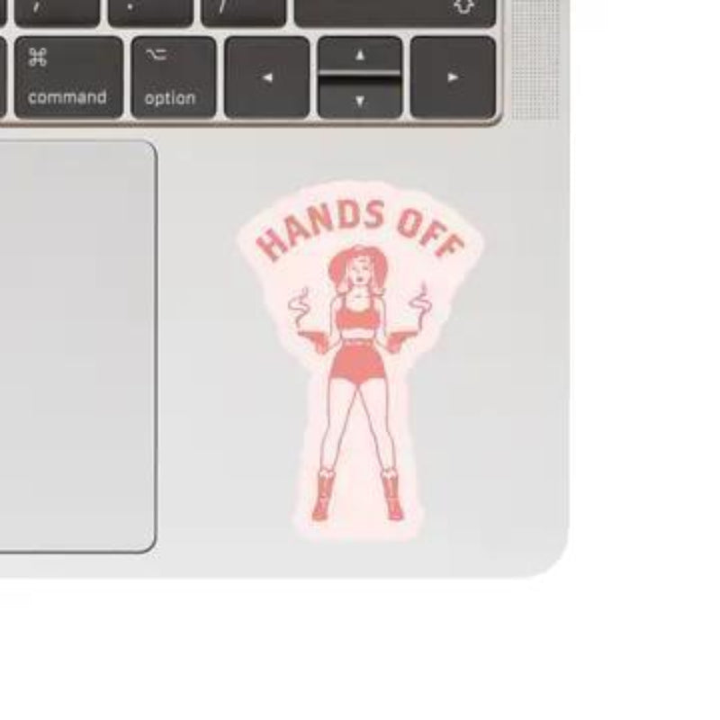 Juju and Moxie Cowgirl Feminist Politics High Quality Vinyl Sticker