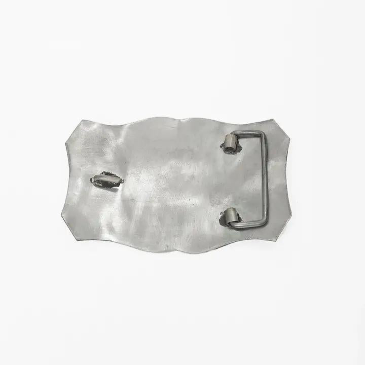 American Darling Horseshoe Belt Buckle – Silver