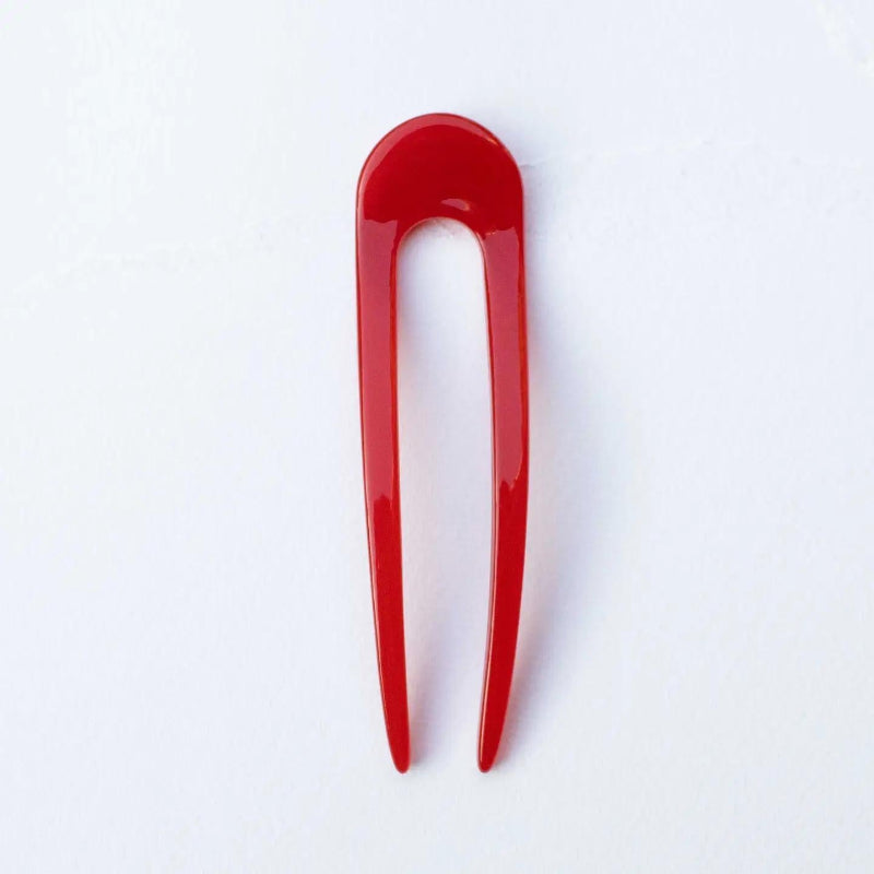 Tiepology Eco The French Hair Pin | Red