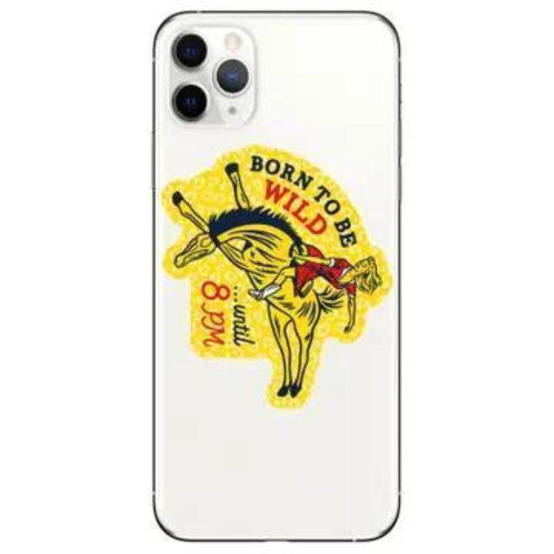 Juju and Moxie Born to be Wild Funny High Quality Vinyl Sticker