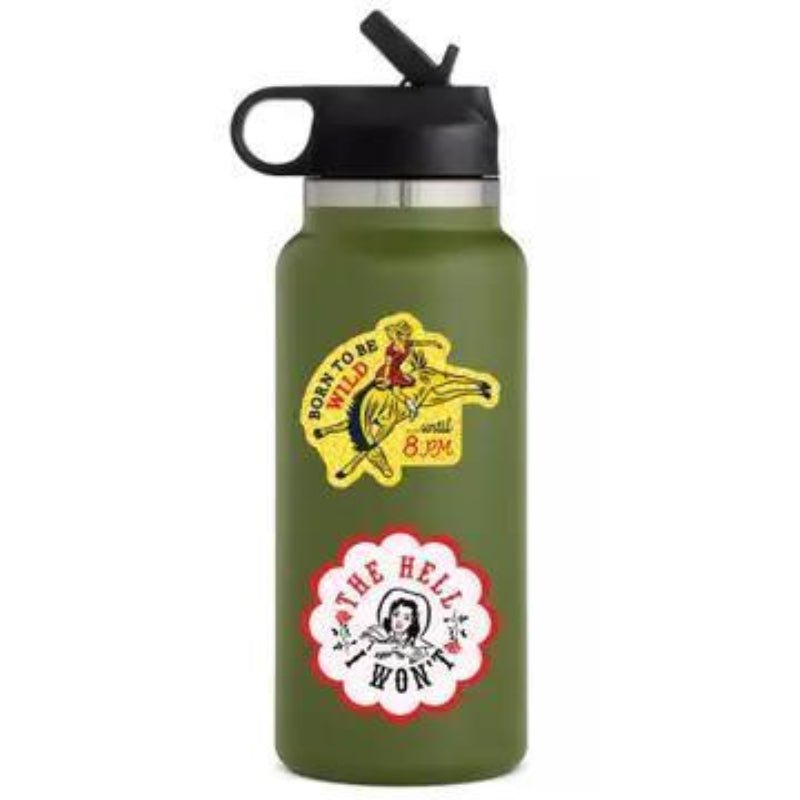Juju and Moxie Born to be Wild Funny High Quality Vinyl Sticker