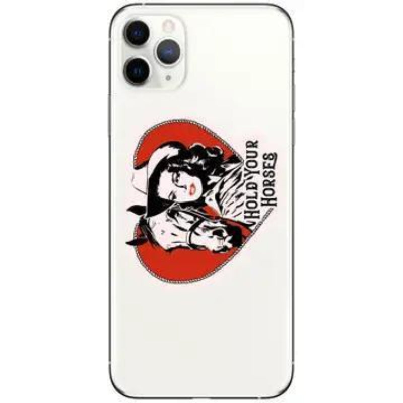 Juju and Moxie Western Cowgirl Cute Love Horse High Quality Vinyl Sticker
