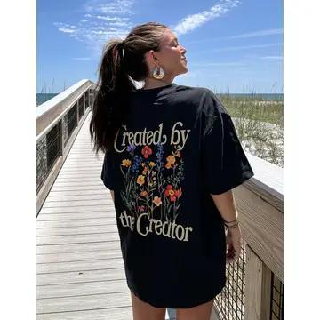 Elevated Faith Created by the Creator Unisex Tee