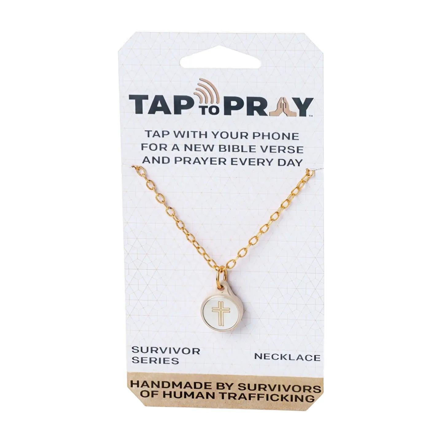 Versible Tap To Pray Survivor Series Necklace