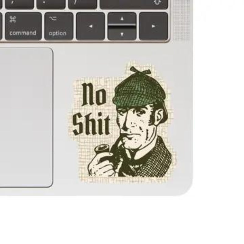 Juju and Moxie No Shit Detective Literature High Quality Vinyl Sticker