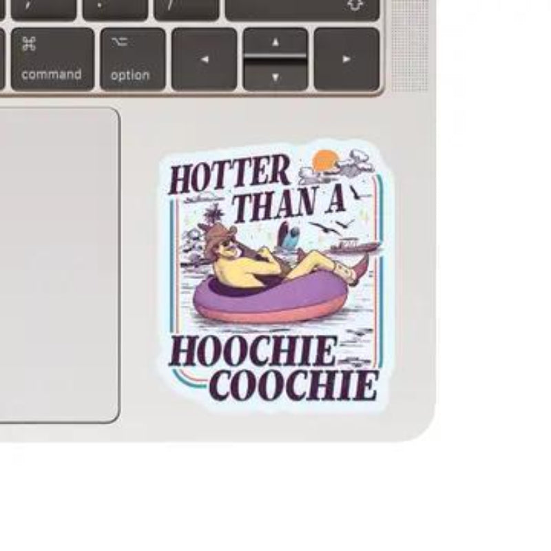 Juju and Moxie Lake Country Cowboy 90s River High Quality Vinyl Sticker