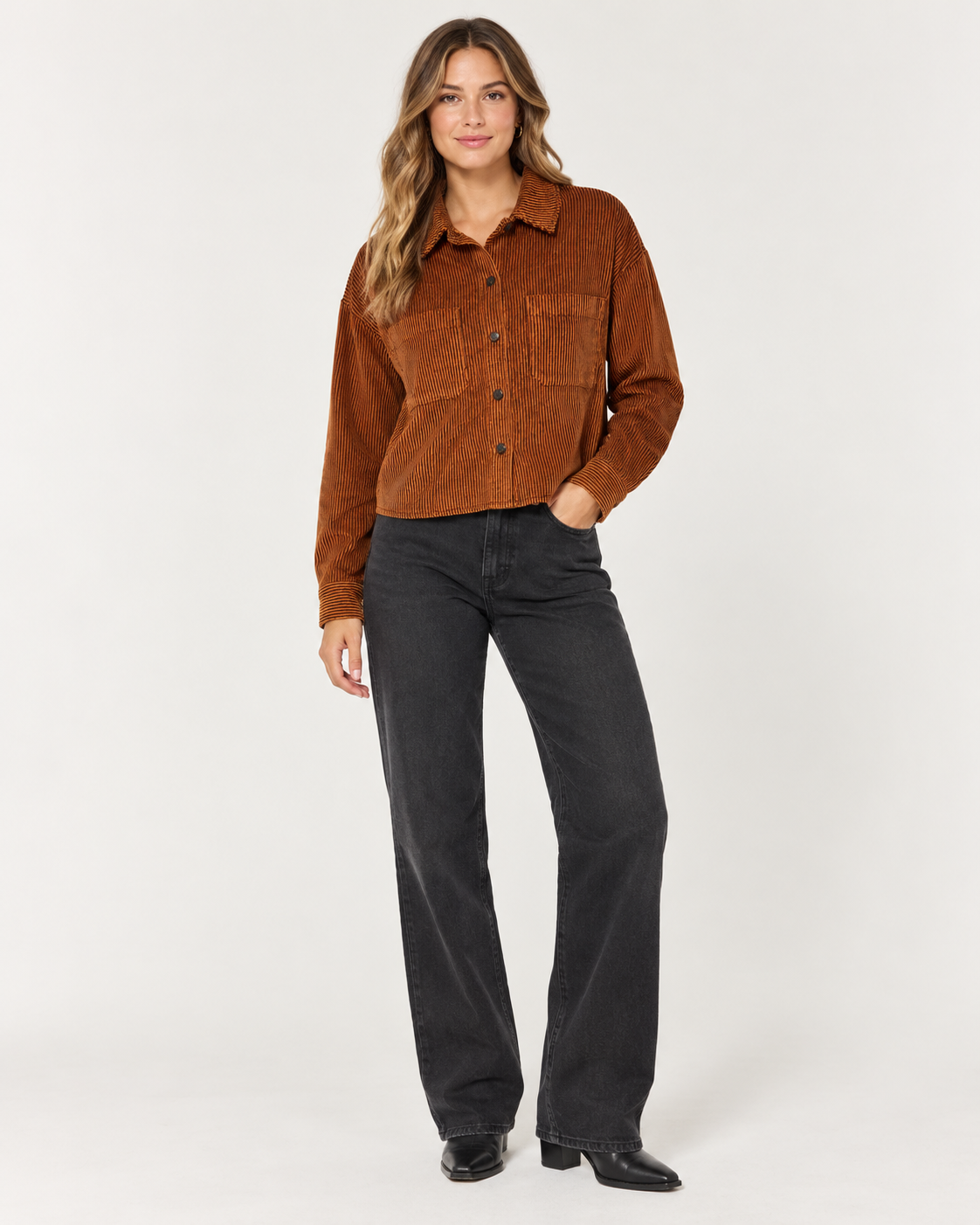 Rock & Roll Denim Corduroy Shirt