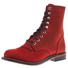 JUSTIN MCKEAN BOOT RED RP536