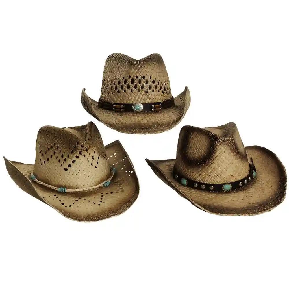American Hat Makers Nashville Western Straw Hat